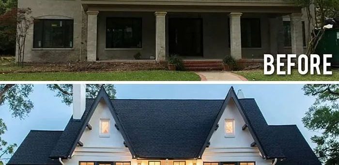 一波各種房屋重建的對比圖，好設計簡直讓房子煥然一新！
